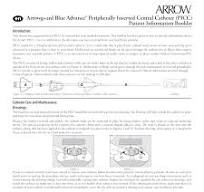 Pressure Injectable Arrowg+ard Blue Advance Two-Lumen PICC ...