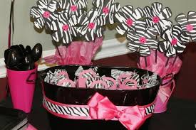 Centerpieces With The Cricut Baby Shower Fun Zebra Baby Showers Printed Baby Shower