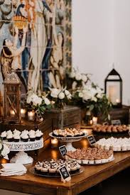 Dress up your dishes in the dining room with a quaint table dedicated to them. 20 Rustic Wedding Dessert Table Display Ideas For 2020 Hi Miss Puff