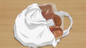 A Bag Full Of Bread Ao Haru Ride Episode 7 Aesthetic Anime Food Illustrations Anime Bento