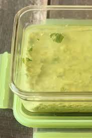Pour a thin but visible layer of water or lemon/lime juice over the guacamole to form a barrier with the air. The Best Guacamole Recipe Mirlandra S Kitchen