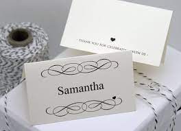 When people go shopping for a new credit card, they want to make a decision based on what their particular needs are. 15 Best Place Card Designs Wedding Cherry Marry