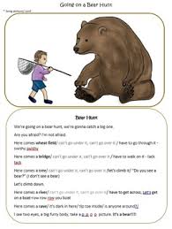In groups of two to three the children can remake the story using various craft materials. Going On A Bear Hunt Printables Worksheets Teachers Pay Teachers