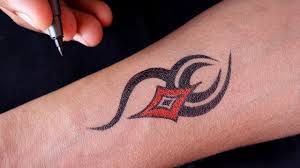 Check spelling or type a new query. Simple Tattoo Design Make Your Self At Home With Pen Youtube