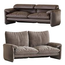 Timeless modern, very elegant upholstered furniture with folding backrests. Maralunga Sofa 3d Model Download 3d Model Maralunga Sofa 138254 3dbaza Com