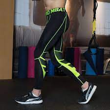 11 93us 23 Off Stripe Compression Tights Men Running Pants Sweat Fitness Legging Sport Compression Pants Summer Football Gym Compression Tights Running Pants Compression Tights Men Mens Running Tights Mens Compression Leggings