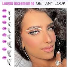 Eyelash Extension Kit 280pcs Individual Eyelashes Kit Cluster Lashes  Individual Cluster Natural 8-15mm Lash Extension Kit with Lash Bond and  Seal Lash Tweezer for Self Use (30D, 8-15mm, Kit) : Amazon.co.uk: Beauty