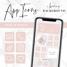 Pink Ios 14 App Icons Iphone App Covers Aesthetic Home Screen Search more than 600,000 icons for web & desktop here. pink iphone app icons