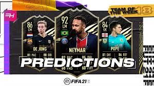 Cristian romero rating is 77. Fifa 21 Team Of The Week 18 Predictions Futhead News