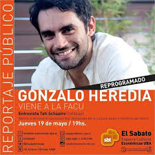 Gonzalo heredia was born on march 12, 1982 in munro, buenos aires, argentina. Hoy Gonzalo Heredia En La Cece Uba Nuevo Espacio Facebook