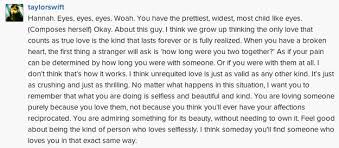 Taylor Swift Gives A Young Fan Truly Heartwarming Advice About ... via Relatably.com