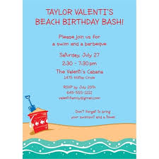 Such as a beach wedding, swimming pool party, birthday party, and many other events. Beach Party Invitation