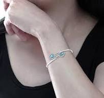 Amazon.com: Diamond Wish Sterling Silver Pear-cut Swiss-Blue ...
