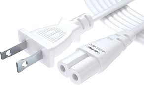 Match up your wall outlet configuration to this cord. Amazon Com Pwr Tv Power Cord 12ft Cable For Samsung Lg Tcl Sony 2 Prong Ac Wall Plug 2 Slot Led Lcd Insignia Sharp Toshiba Jvc Hisense Electronics Un65ks8000fxza Un40j5200afxza 43uh6100 White Home Audio