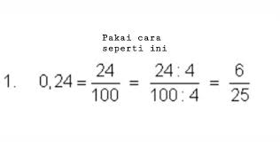 Check spelling or type a new query. Mengubah Pecahan Desimal 1 25 Ke Pecahan Biasa Brainly Co Id