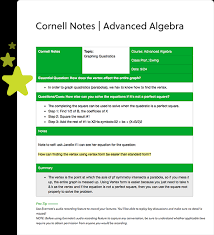 Draft a table of contents that you can follow strictly. Cornell Notes Template An Editable Cornell Method Outline For Notes