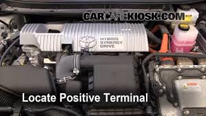 2010 2015 toyota prius 12v battery replacement. How To Jumpstart A 2010 2015 Toyota Prius 2010 Toyota Prius 1 8l 4 Cyl
