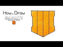 How To Draw The Black Ops 4 Logo Drawings Learn To Draw Step By Step Drawing