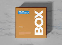 Download Free Cardboard Mailer Box Mockup Psd Good Mockups