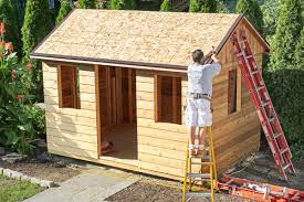 This shed has both sides and a roof. Garden Sheds Everything You Need To Know This Old House