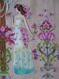 The design from the holiday village series has a large scale black and white chart printed 10 stitches to two centimetres on an a3 sheet. 160 Nora Corbett Cross Stitch Ideas Cross Stitch Stitch Cross Stitch Patterns