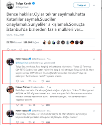 Peker, fatih tezcan'a ilişkin bir açıklama yaptı. Fatih Tezcan In Tolga Cevike Verdigi Ibretlik Ayar Uludag Sozluk