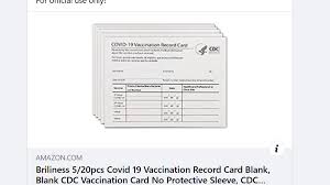 Lleve este registro de vacunación a cada cita médica o de vacunación. Indiana State Rep Jim Lucas Shares Blank Covid 19 Vaccination Cards