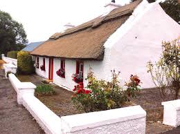 The romantic view of the irish cottage is a small, charming home with a thatched roof, small windows and whitewashed walls. The First Irish Self Builds Selfbuild