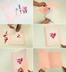 This is useful if you want to make a card using your favorite scrapbooking or decorative papers. Valentine Day Cards To Make At Home Design Corral