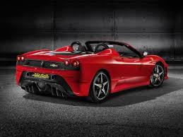 Ferrari F430 Scuderia Spyder 16m Car Poster Print On 10 Mil Archival Satin Paper Red Rear Side View 24x16 Want Addi Ferrari Scuderia Ferrari Car Ferrari F430