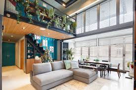 This Family S Mod Industrial Home Has Its Own Mezzanine Loft Industrial House Mezzanine Loft Built In Furniture