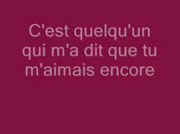 Quelqu Un M A Dit Par Carla Bruni With Lyrics Youtube