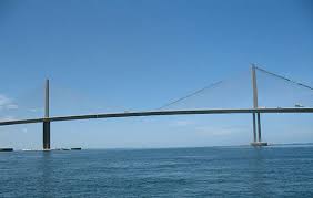 The new sunshine skyway, connecting pinellas and manatee counties, is a model of grace. Sunshine Skyway Bridge Florida Us Verdict Traffic