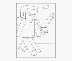 Just click on the image and save it for your minecraft coloring pages collection. Tonk Nawab View 39 Printable Minecraft Steve And Alex Coloring Pages