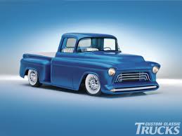Image result for Blue 1955 Truck