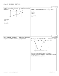 Peperiksaan akhir tahun tingkatan 4 matematik tambahan. Koleksi Soalan Matematik Tambahan Tingkatan 4 Akhir Tahun Kerja Kosn