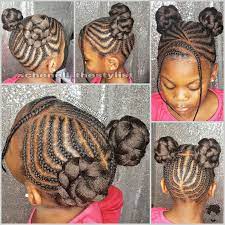 This one is one of the cutest braided hairstyles for black girls. Braided Bun Hairstyles For Black Girls Braids Hairstyles For Black Kids