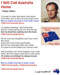 I Still Call Australia Home I Really Do Believe This Should Have Been Our National Anthem As It Describes Australia More Easi Australia Australia Day Aussie