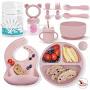 Profile Picture of Baby Led Weaning Supplies | Silicone Baby Feeding Set Includes Suction ... (@amazon.com) on Google