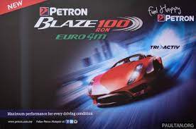 Like price of most of the commodities, the price of oil also results from the interaction between the supply and the demand. Petron Blaze 100 Euro 4m Fuel Launched In Malaysia Ron 100 At Rm2 80 Per Litre Available At Eight Stations Paultan Org