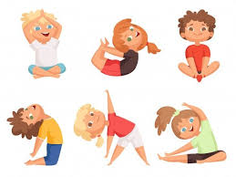 Joga Dlya Detej Deti Delayut Raznye Uprazhneniya Jogi Yunaya Gimnastika Yoga For Kids Exercise For Kids Business Plan Template