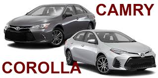How do they stack up? The Differences Between The Toyota Camry And The Toyota Corolla