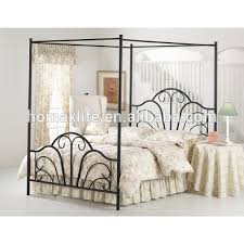 When it comes to comfort, this canopy bed has it all: Furniture Latest Designs Easy Assemble Sturdy Four Post Metal Scroll Canopy Bed Frame Buy Canopy Metal Bed Frames Japanese Bed Frame Decorative Metal Bed Product On Alibaba Com