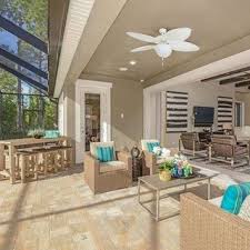 Honeywell Palm Island 52 White Tropical Led Ceiling Fan With Light Palm Leaf Blades With Images Led Ceiling Fan