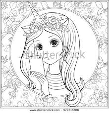 Find more unicorn coloring page for girls pictures from our search. Anime Unicorn Coloring Pages Coloring And Drawing