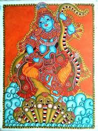 Pin By Krishnendu Kk On Krishna Art In 2020 Kerala Mural Painting Mural Painting God Illustrations