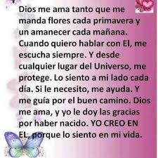 Dios Gracias Por Tu Inmenso Amor Spiritual Messages Pretty Words Beloved Quotes