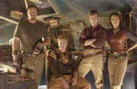 With nathan fillion, gina torres, alan tudyk, morena baccarin. Firefly 2002