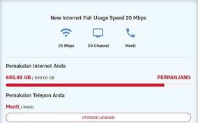 Kemudian saya kemarin melakukan upgrade speed indihome dari 10 mbps menjadi 20 mbps. Cara Mudah Cek Fup Indihome Supaya Tau Batasan Penggunaan Wajar