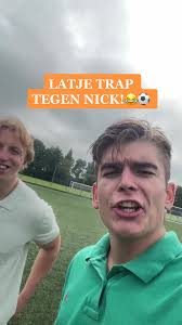 Uitdaging: Latje Trap met Nick Edelman!🥅⚽️